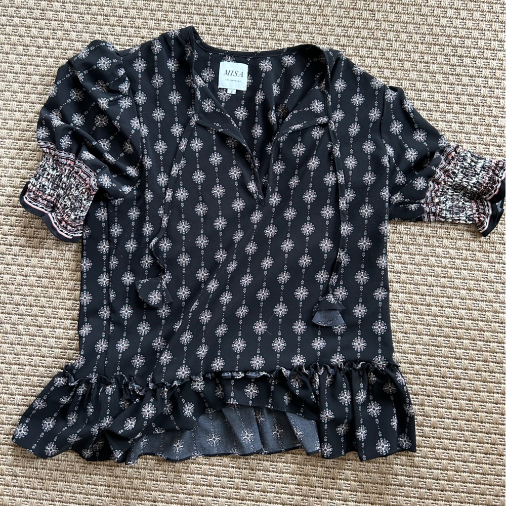 Misa Women’s Black Blouse